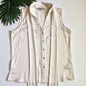 NWOT Chaus Women's Blouse Off-White Size 10